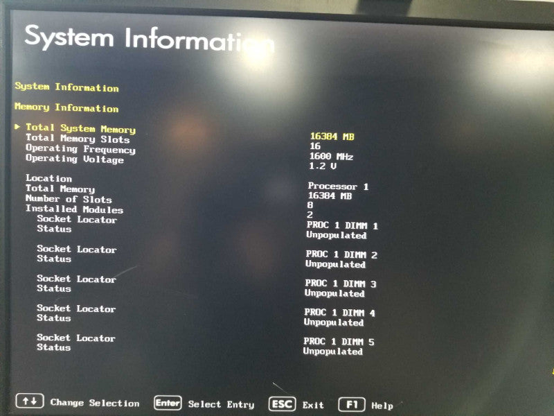 HP proliant Ml150 Gen9 Xeon E5-2609 V3 @ 1.90ghz / 16gb ram / B140i raid #