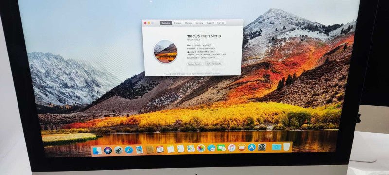 iMac 21.5\\" Late 2012 i5 4 Cores 8GB Ram 1000GB HDD GeForce GT 640M