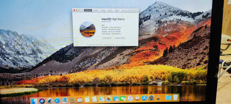 Apple iMac 21.5-inch (Late 2013) 500GB HD Intel Core i5 2.7GHz 8GB RAM