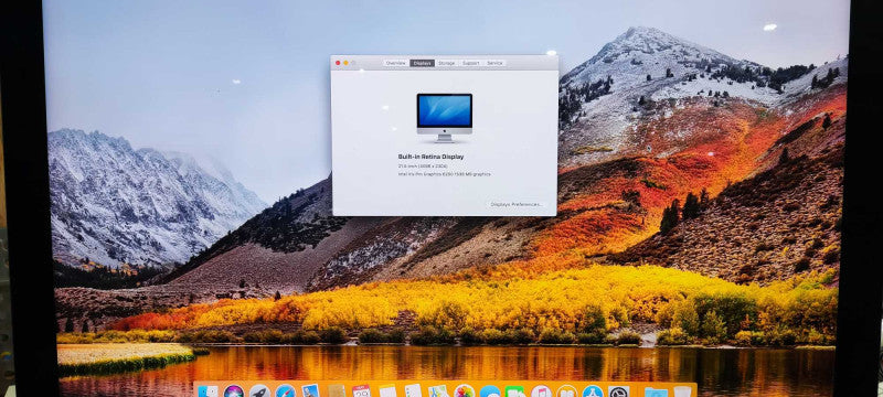 Apple iMac 21.5 Retina Core i5 3.1 Ghz 16 GB,500GB SSD Late 2015