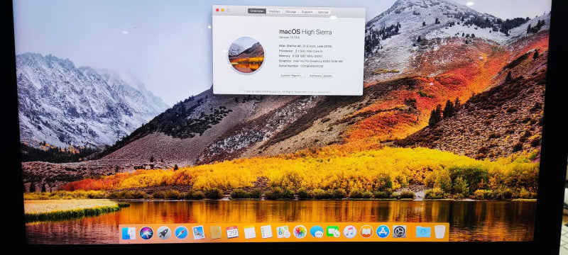 Apple iMac 21.5 Retina Core i5 3.1 Ghz 16 GB,500GB SSD Late 2015