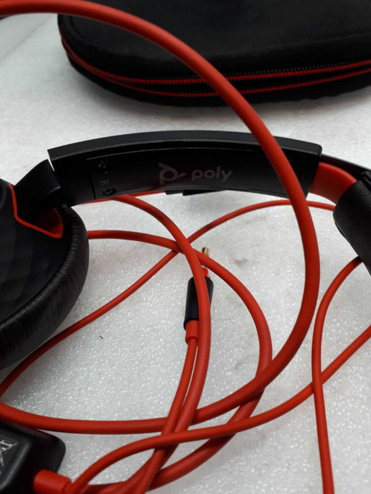 Plantronics C5200 Poly Wired Headset With Soft Case &