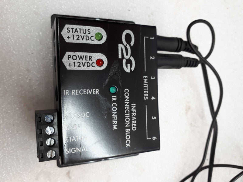 C2G Get Connected Infrared (IR) Remote Control Repeater Kit 40430 &
