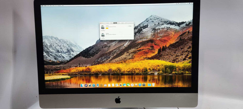iMac 27\\" Late-2012 A1419 Quad-core 3.4GHz Intel i7 32GB RAM 128GB SSD 1TB HDD