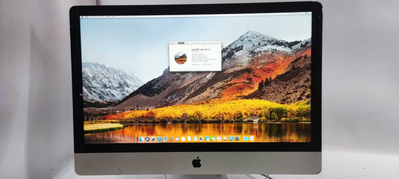 APPLE iMac 27\\" Late-2012 A1419 Quad-core 3.4GHz Intel i7 32GB RAM 128GB