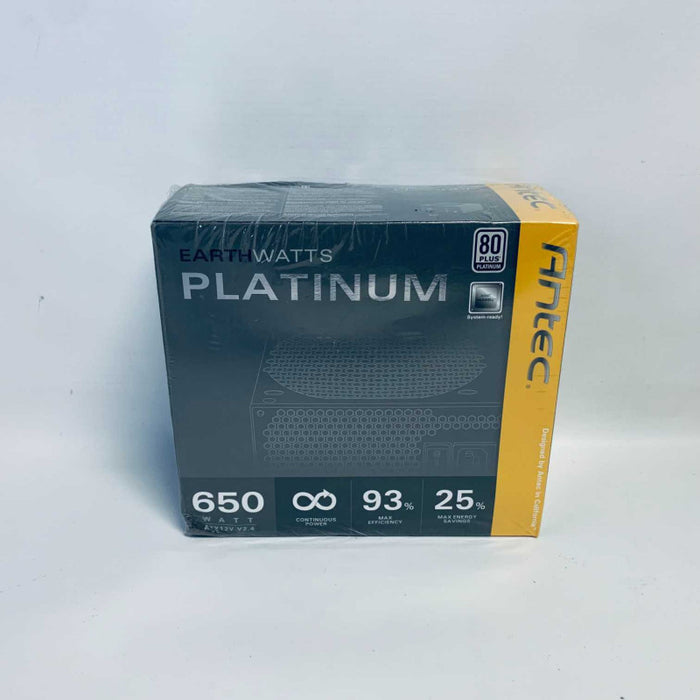 Antec EarthWatts 650W Platinum Power Supply Unit New EA-650 PLATINUM =