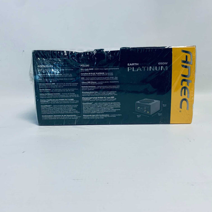 Antec EarthWatts 650W Platinum Power Supply Unit New EA-650 PLATINUM =