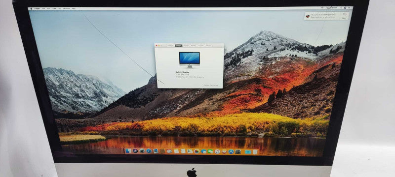 Apple iMac 27\\", Intel Quad Core i5, 3.2GHz, Late 2012, 3TB HDD, 16GB RAM