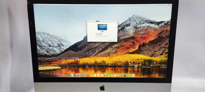 APPLE IMAC LATE 2012 27\\" INCH i7 3.4GHz QUAD 4GB RAM 128GB SSD