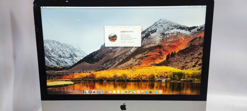 APPLE IMAC LATE 2012 27\\" INCH i7 3.4GHz QUAD 4GB RAM 128GB SSD