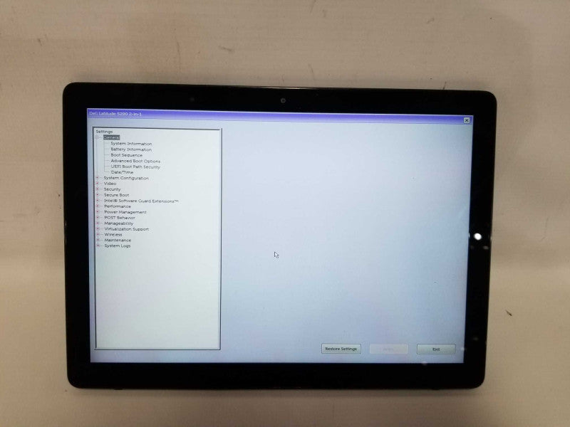 Dell lattitude 5290  2 in 1 tablet i5-8250U @ 1.60ghz / 8gb ram / 128gb READ Q#