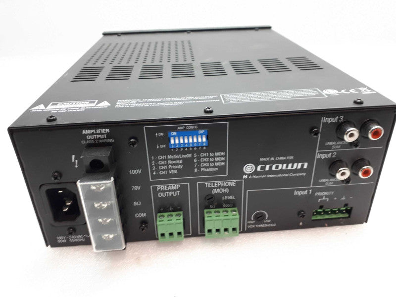 Crown Audio 135MA G135MA Commercial Mixer/Amplifier &