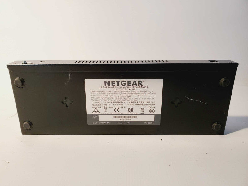NETGEAR 16-Port Gigabit Ethernet Unmanaged Switch (