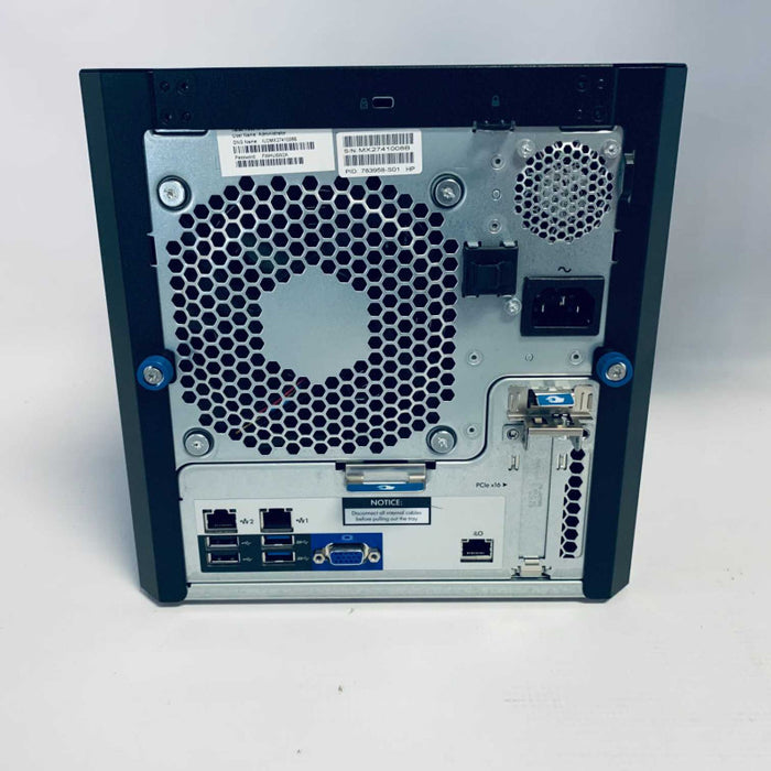 HP Proliant MicroServer Gen8 Xeon E3-1220L V2 2.30GHz CPU 16GB RAM READ Q=