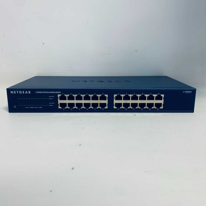 NetGear ProSafe JGS524 V2 24 Port Gigabit Network Switch =