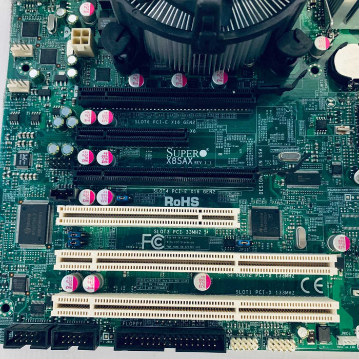 Bundle SuperMicro X8SAX Rev 1.1 LGA 1366 Server Motherboard Intel  i7-920 CPU =