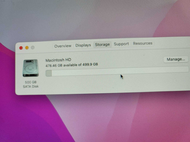 Mac Mini 2014 i5-4278U @1.4GHz, 4GB DDR3, 500GB HDD QÎ²