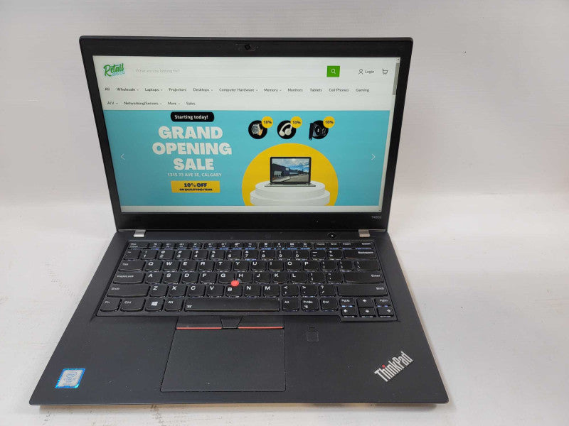 Lenovo T480s i7-8650U @ 1.90GHz, 16GB DDR4, 256GB SSD **read Î²