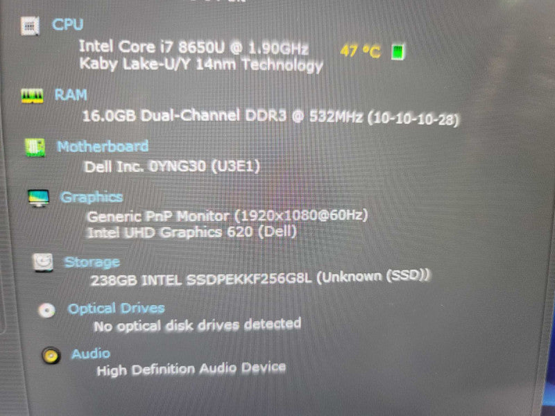Dell Latitude 7390 2-in-1 i7-8650U, 16GB DDR3, 256GB SSD. Î²
