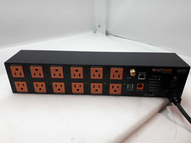 WattBox WB-700-IPV-12 Outlet Remote Managed ! SEE DESCRIPTION &