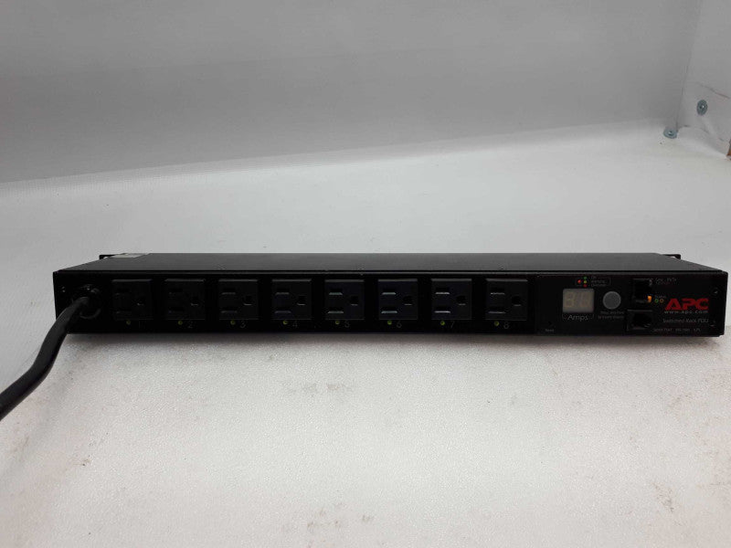 APC AP7900 8-Outlet PDU Switched Rack Power Distribution Unit &