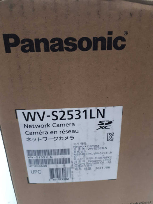 PANASONIC WV-S2531LN NETWORK CAMERA New in Box &