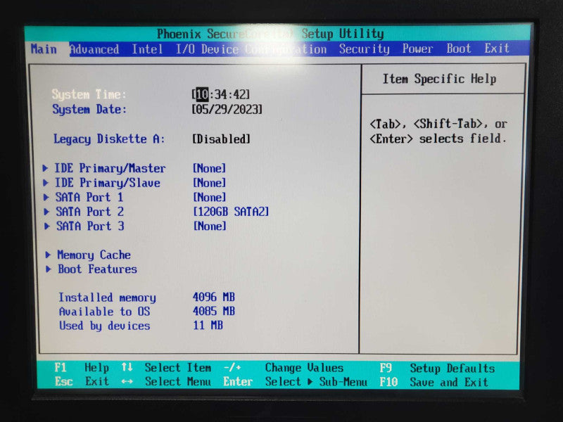 Posiflex KS-7215G POS Touchscreen Atom D525 2GB RAM 120GB HDD Q|