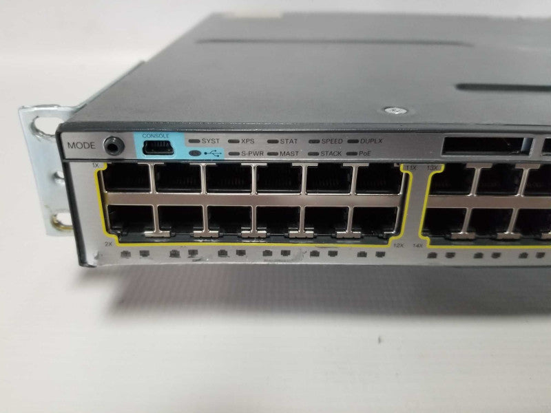 Cisco C3750-X Series Gigabit PoE+ WS-C3750X-48PF-S - READ #
