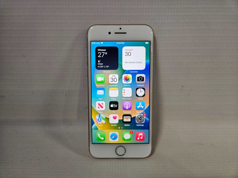 Apple iPhone 8 64 GB Unlocked Rose Gold )