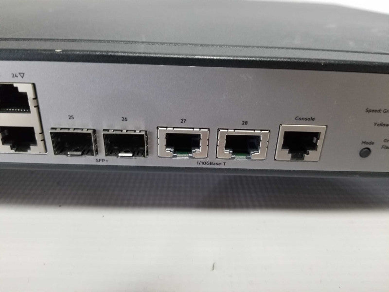 HP OfficeConnect 1950 series Switch JG962A 2SFP+ 2XGT PoE+ / FACT RESET #