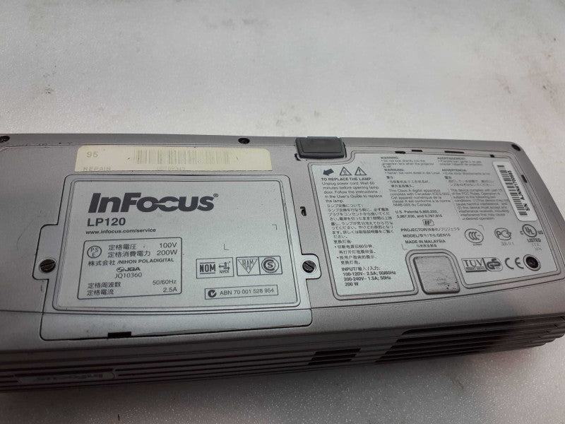 InFocus LP120 Portable Projector - see  notes &