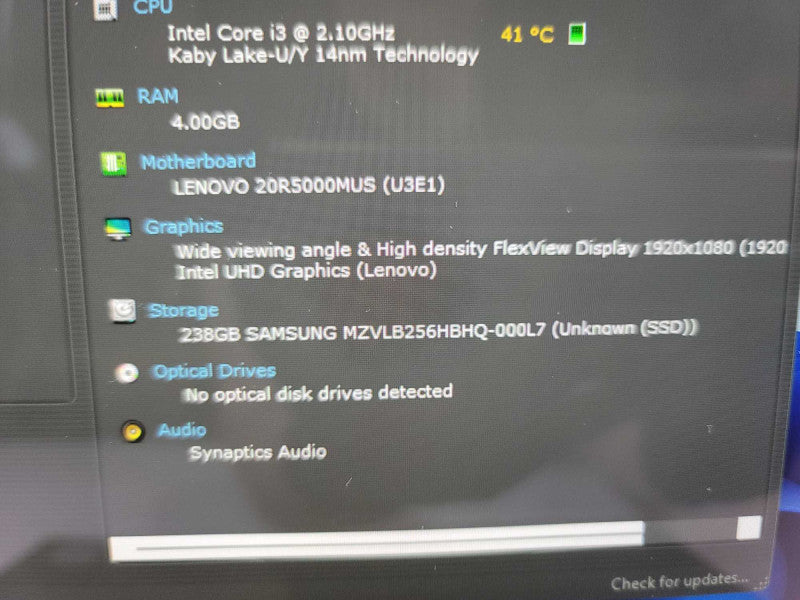 Lenovo L13 Yoga i3-10110U, 4GB DDR4, 256GB SSD  Î²