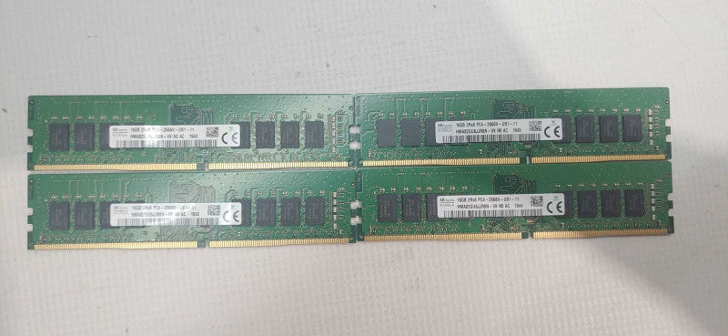 SK Hynix 64GB (4x16GB) DDR4 2666V Desktop RAM @