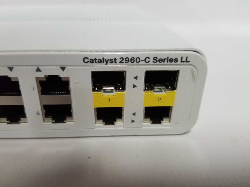 Cisco Catalyst 2960-C Series LL WS-C2960C-8TC-S Network Switch  Q#