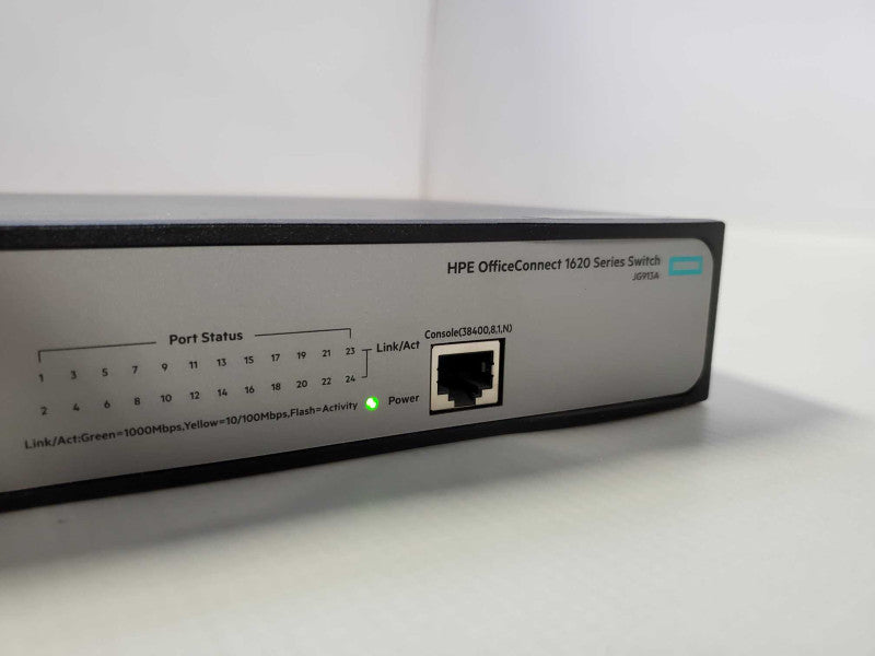 HPE OFFICE CONNECT 1620 SWITCH 24 PORT JG913A )