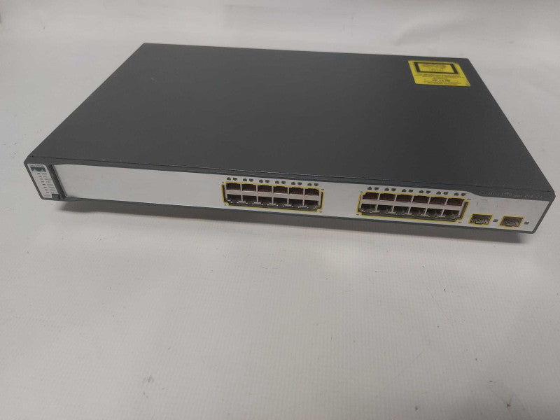 CISCO WS-C3750-24PS-S Catalyst 3750 Series Switch 24 Port Series POE24 Q