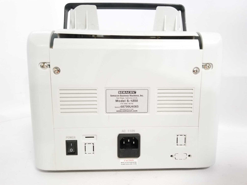 Semacon S-1200 Currency Counter _