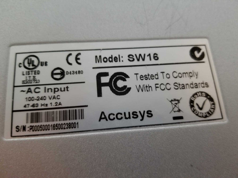 Accusys SW16-G3 Third Generation PCIe SAN Switch, 2x Power supplies  _