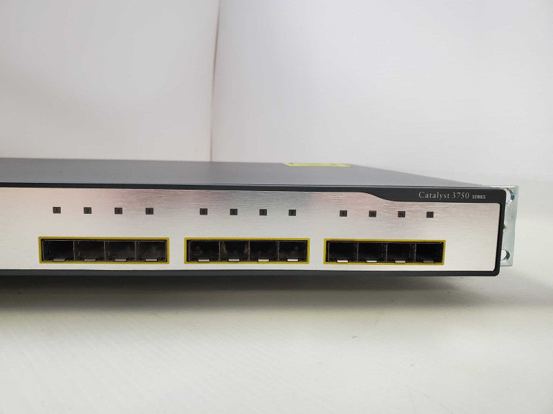 Cisco WS-C3750G-12S-S 12 SFP Ports Gigabit Switch 3750G-12S-S Q)