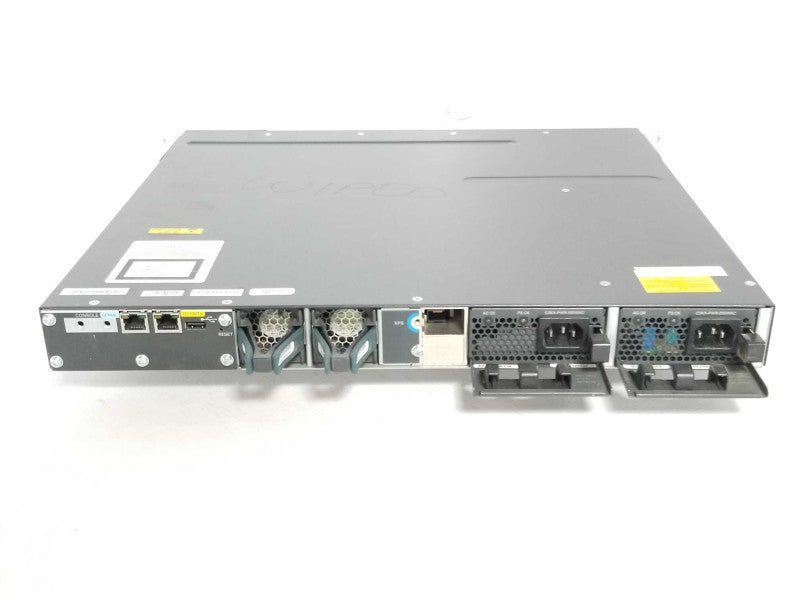 Cisco WS-C3560X-48PF-S 48-Port Gig PoE Switch w/ C3KX-NM-10G, 2x PSU _