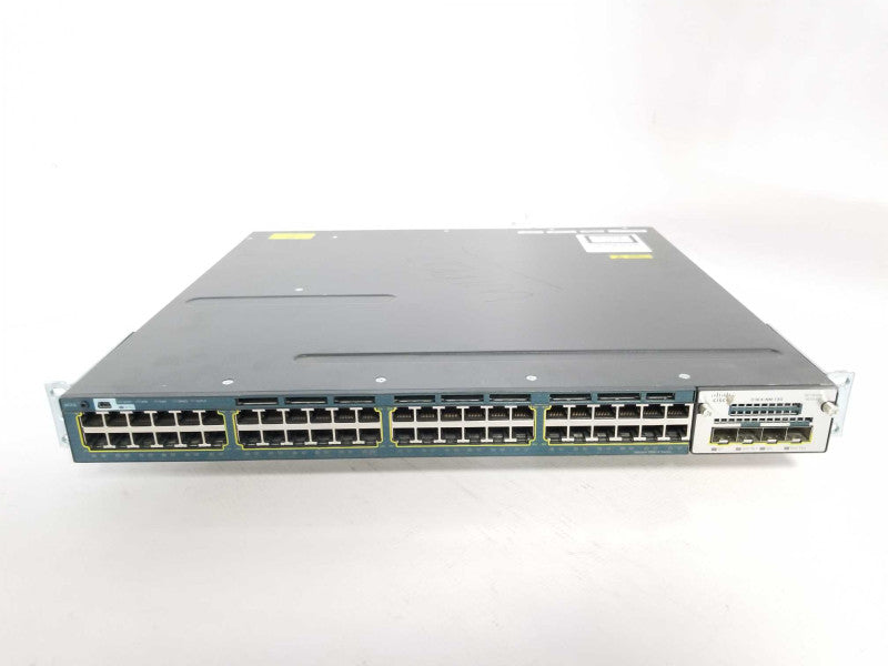 Cisco WS-C3560X-48T-S 48 Port Managed Gigabit with C3KX-NM-10G and 2x PSU SEE _