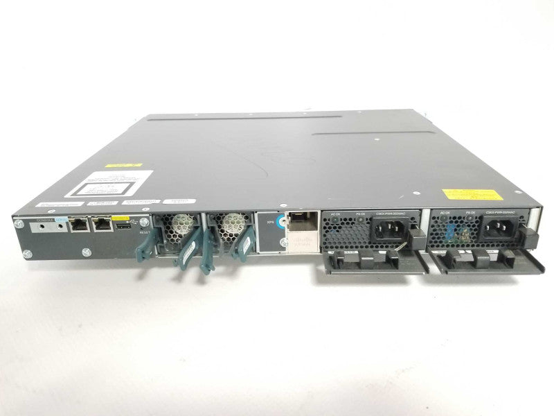 Cisco WS-C3560X-48T-S 48 Port Managed Gigabit with C3KX-NM-10G and 2x PSU SEE _