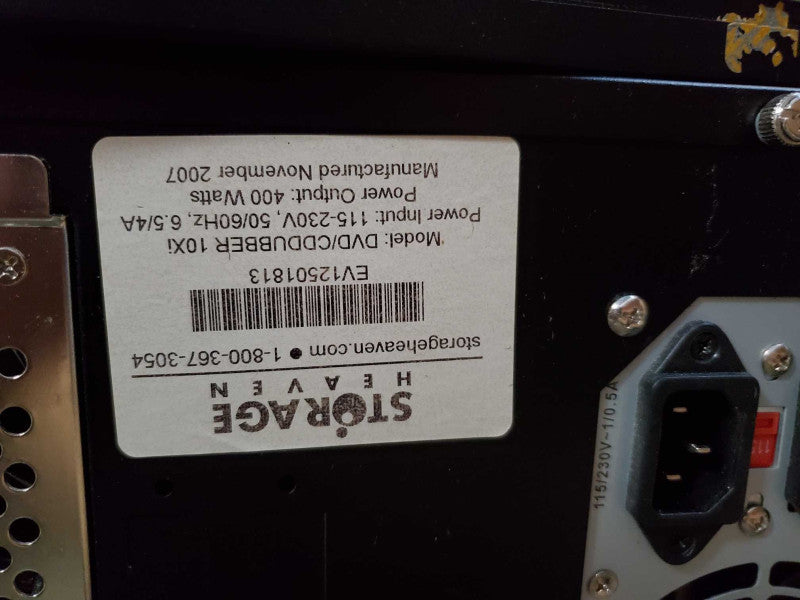 Storage Heaven 10 Bay DVD/CDDUBBER 10Xi Duplicator **READ** )