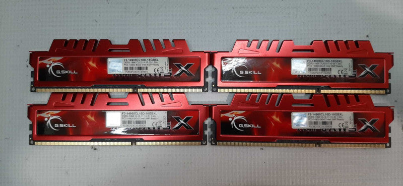 G.Skill RipJaws X 32GB (4x8GB) DDR3 1866 Gaming RAM @