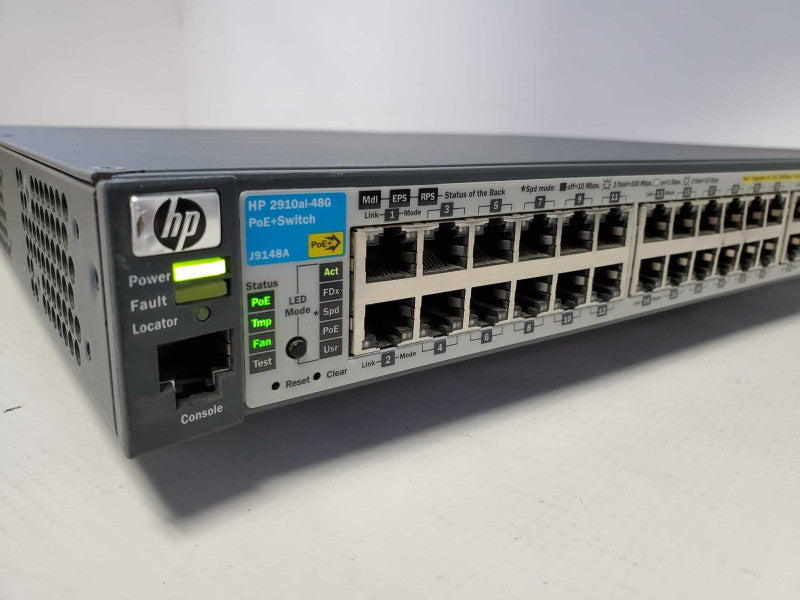 HP ProCurve 2910al-48G-PoE+ 48 Port Gigabit Ethernet Switch )
