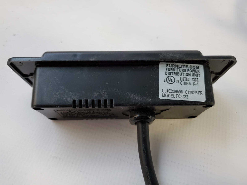 Furnlite FC-732 Furniture Mount Plug Power Supply Q(