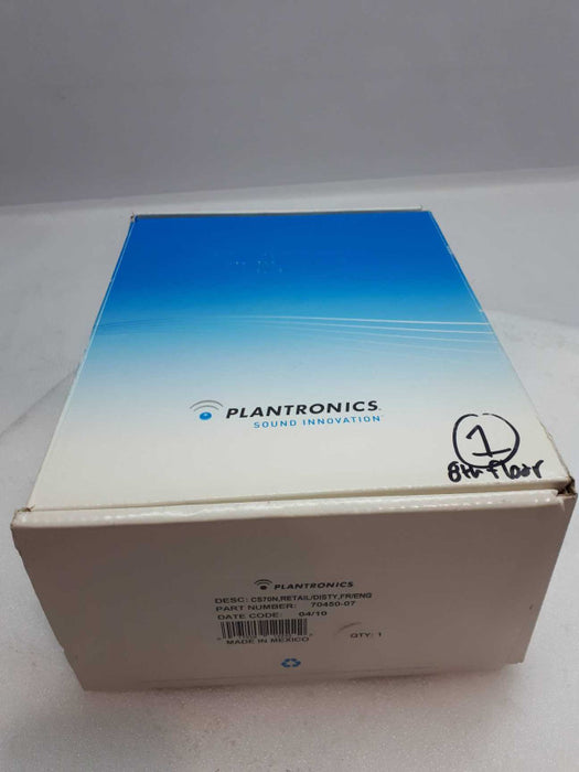 Plantronics CS70 NC Wireless Headset w/ Baser and Power Adapter  &