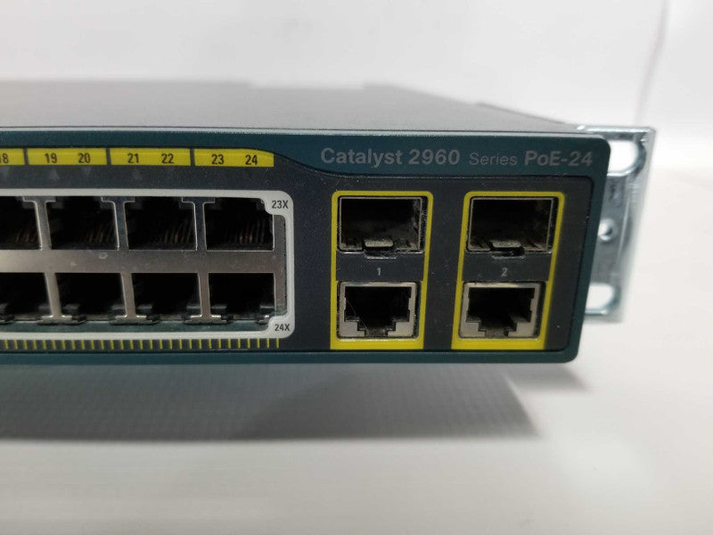 cisco catalyst 2960 series PoE Switch WS-C2960-24PC-L - Factory Reset #
