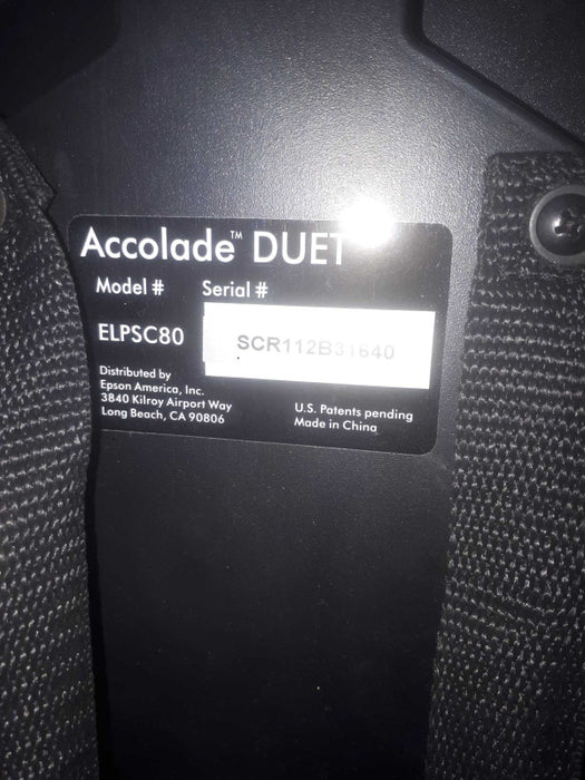 Acolade DUET ELPSC80 Projector screen