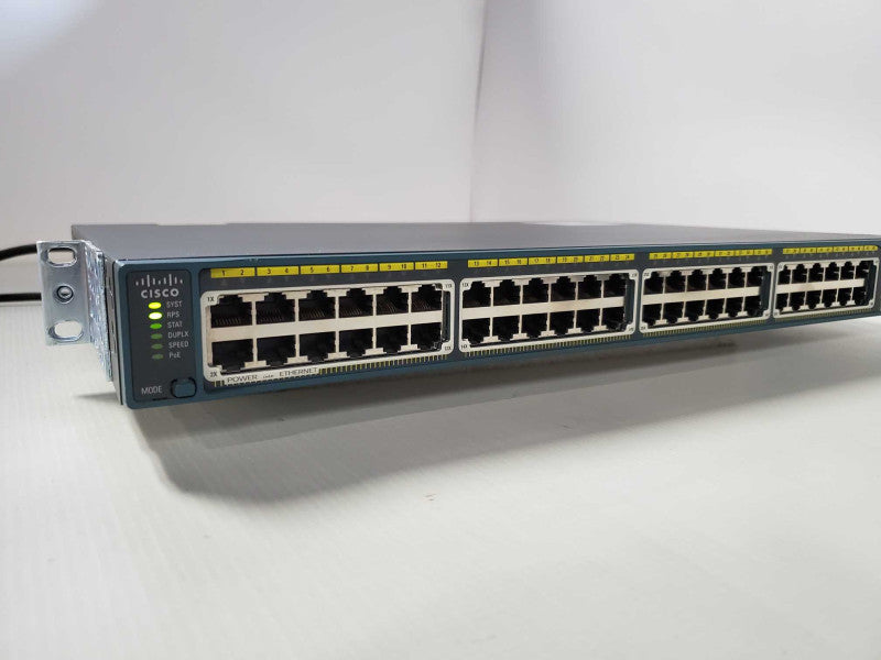 Cisco WS-C2960-48PST-L V04 - 48 Port PoE Ethernet Switch )